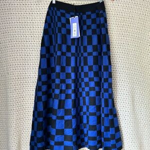 Black and Blue Sweater Skirt - XL (new with tags)